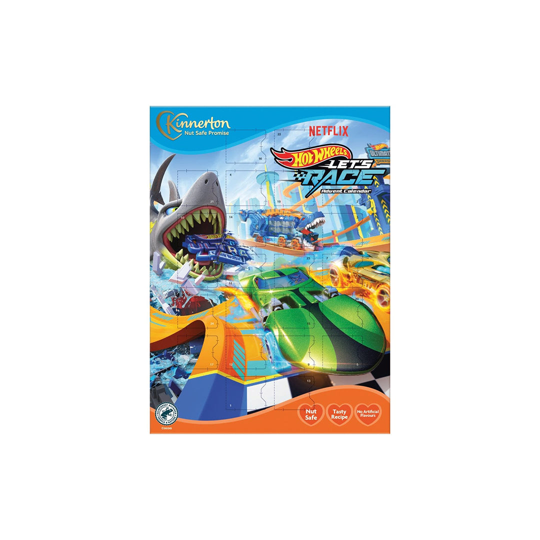Kinnerton Hotwheels Calendar Chocolate 40g