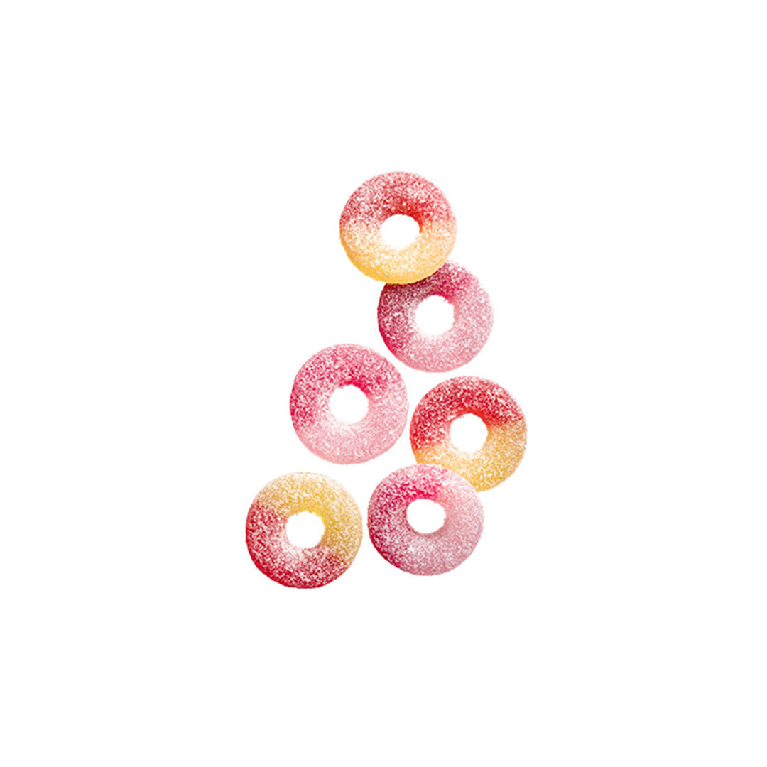 Tutti Frutti Rings - Price Per 100 Grams