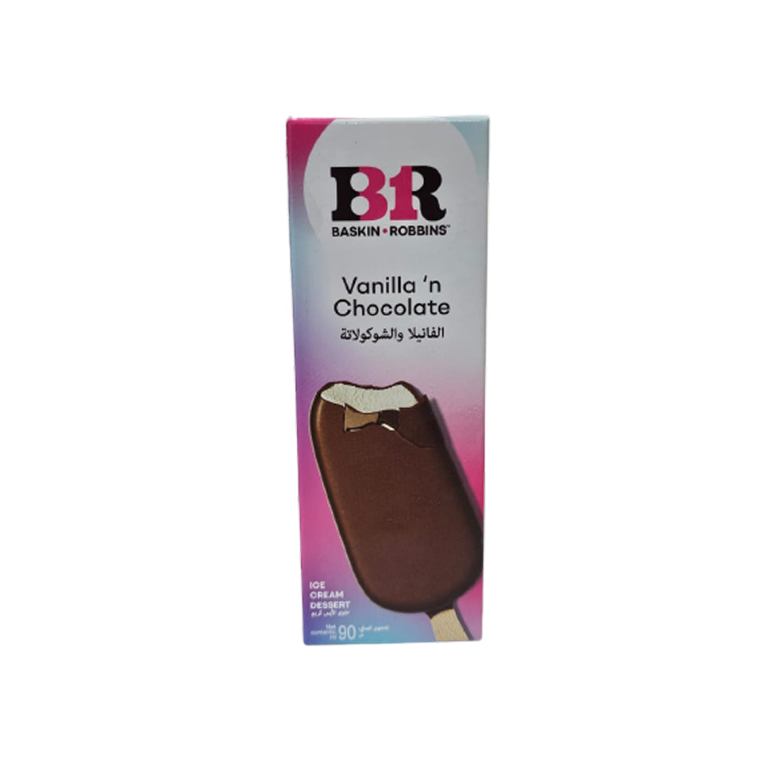 Br Vanilla & Chocolate Stick Bar Ice Cream