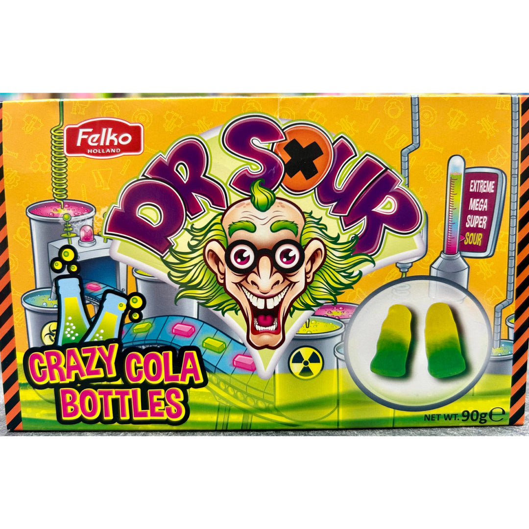 Dr Sour Crazy Cola Bottles