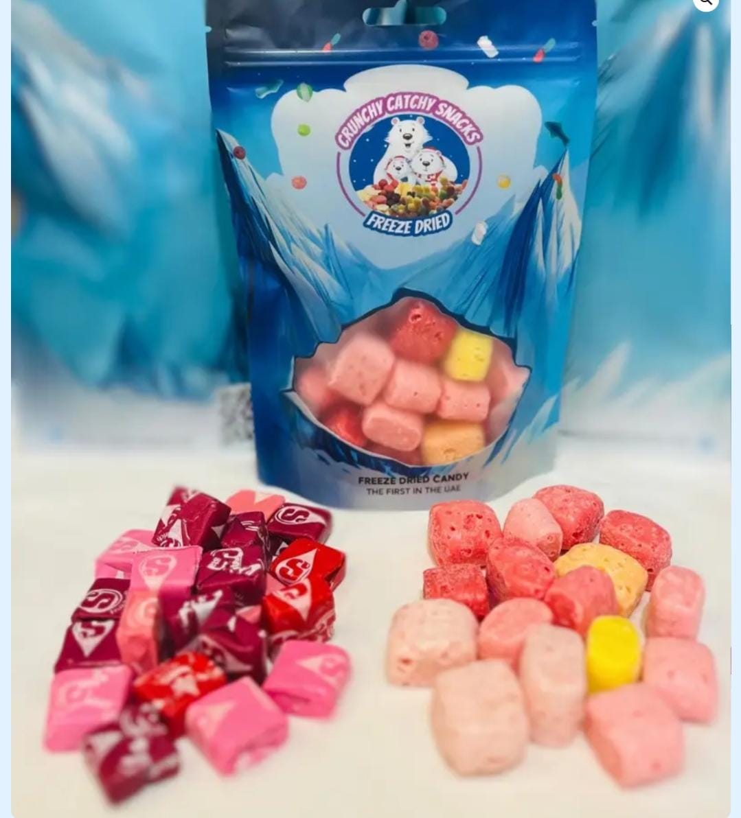 Freeze Dried Candy Starburst mini 100g
