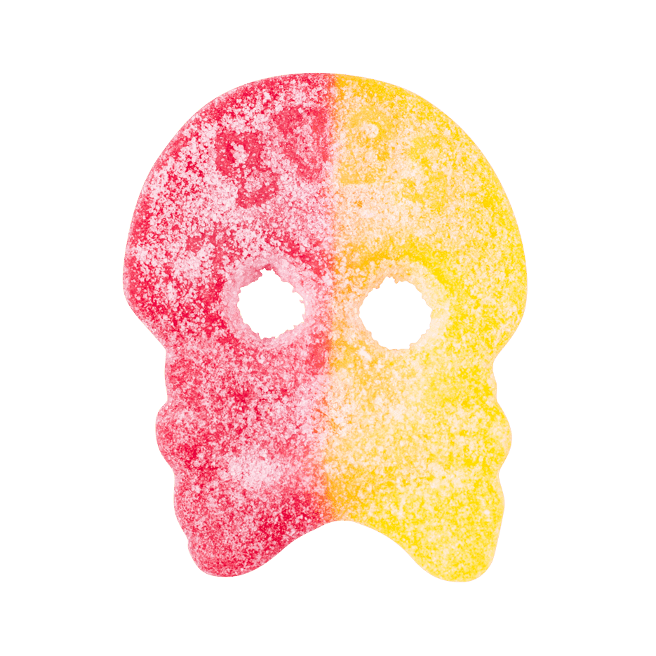 BUBS Giant Sour Skulls - Price Per 100 Grams