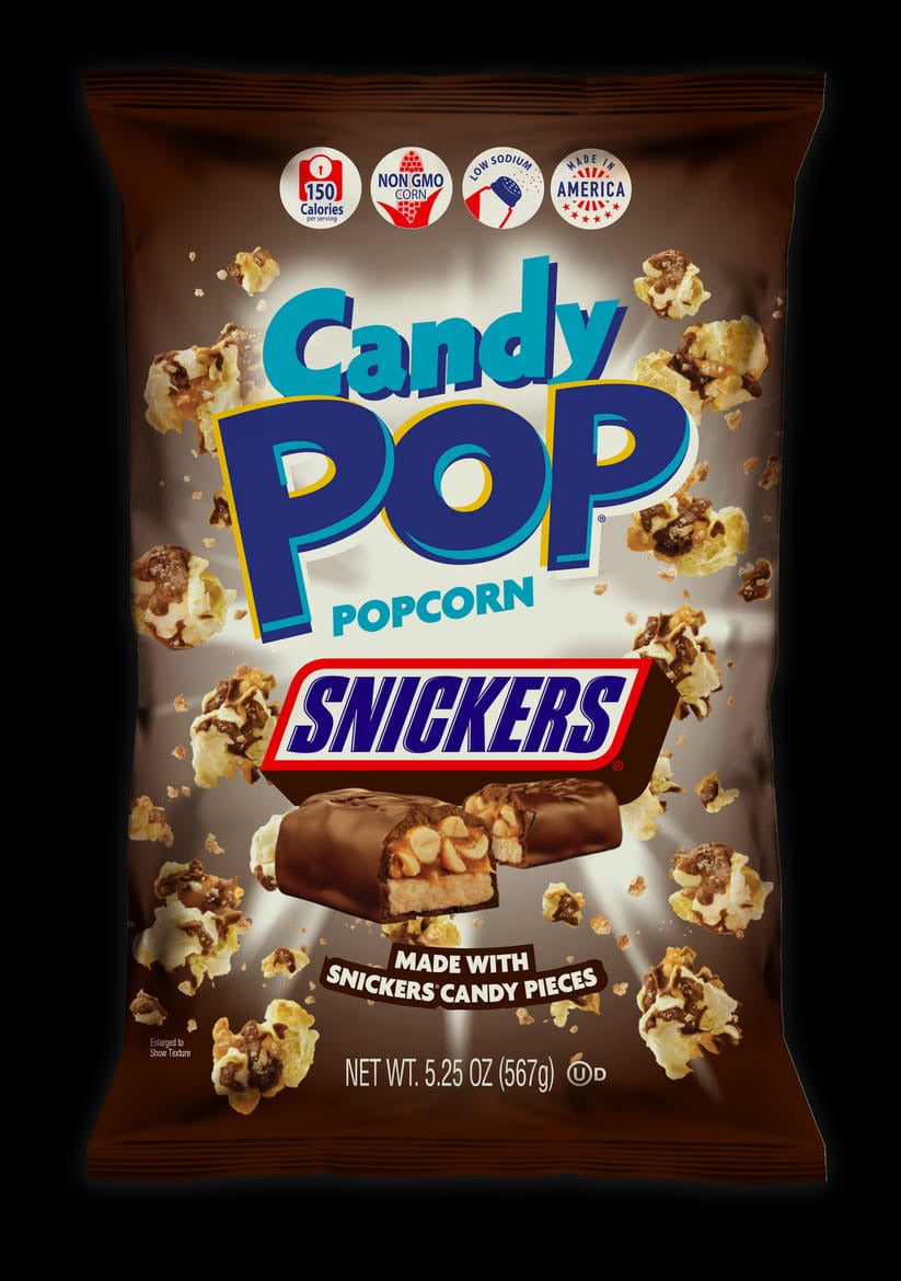 Candy Pop Popcorn Snicker 28g