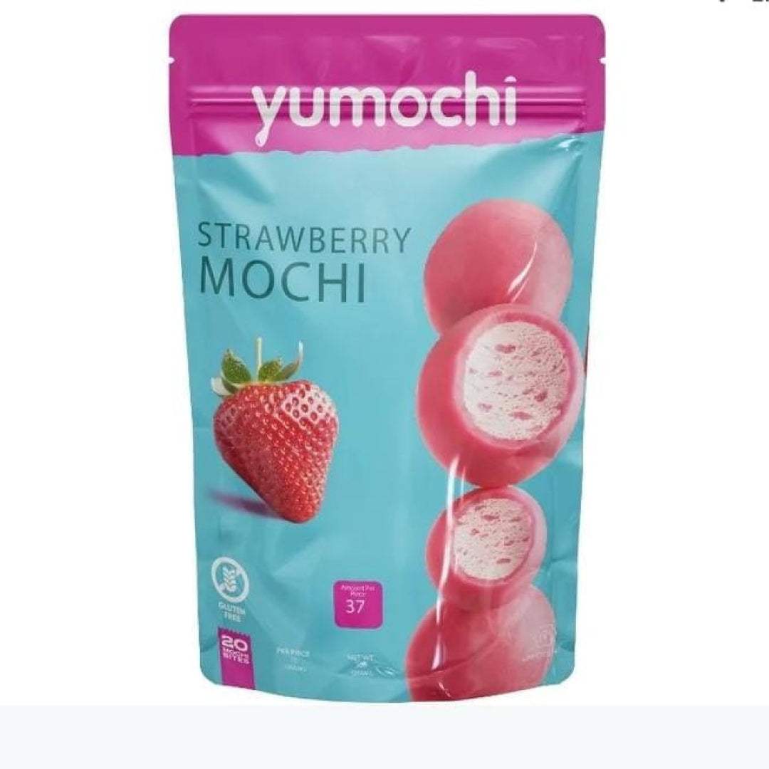 Yumochi Strawberry Ice Cream bites