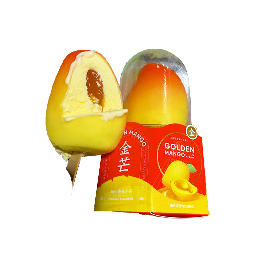 Golden Mango Ice Cream With Jam 75g