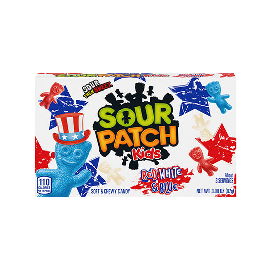 Sour Patch Kids Box Red White & Blue 87g