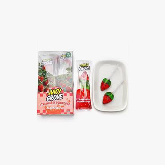 Juicy Grove Strawberry Gummy Pop