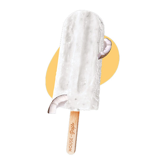 House Of Pops Crazy Coconut Ice Cream 80ml