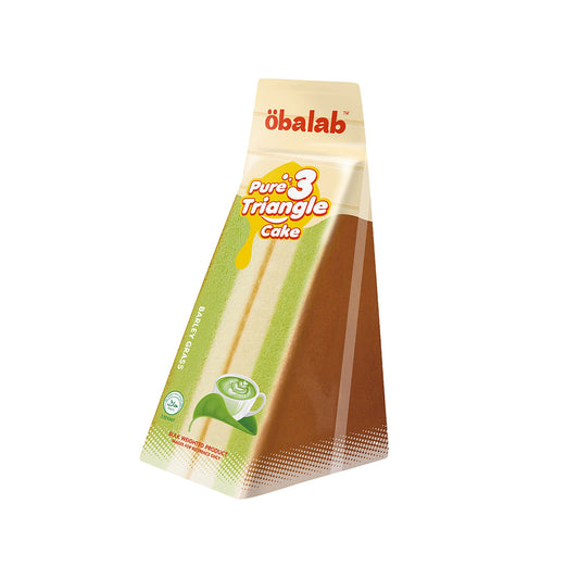 Triangle Barley Green Flv Cake 100g
