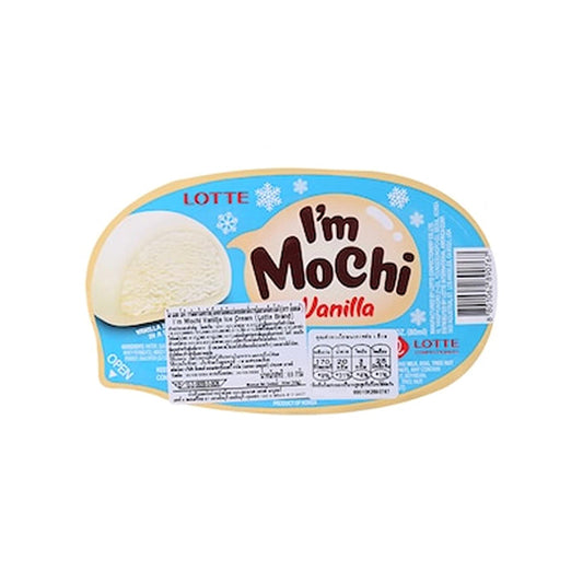 Lotte Mochi Vanila Ice Cream 2 Pcs 80ml