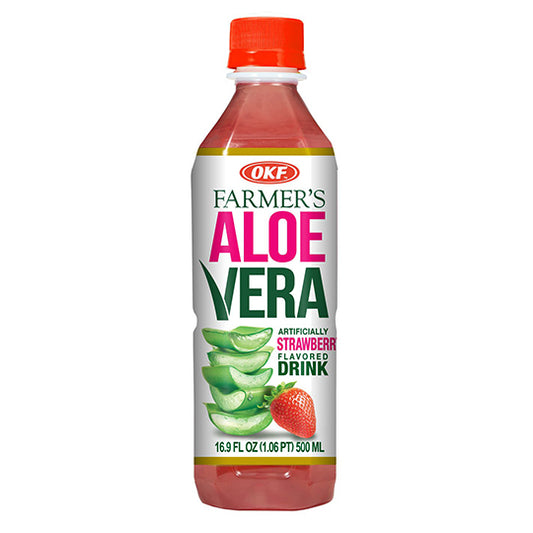 OKF Aloe Vera Strawberry Drink 500ml