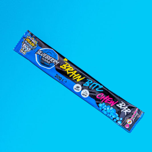 Brain Blasterz Brain Bitz Chew Bar Blueberry