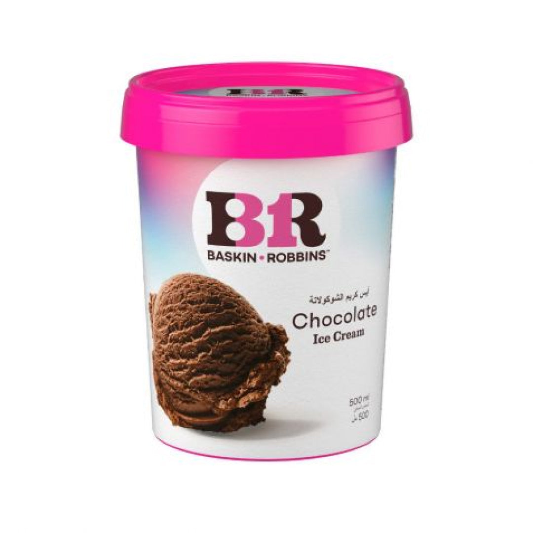 Br Chocolate Ice Cream Cup 500ml