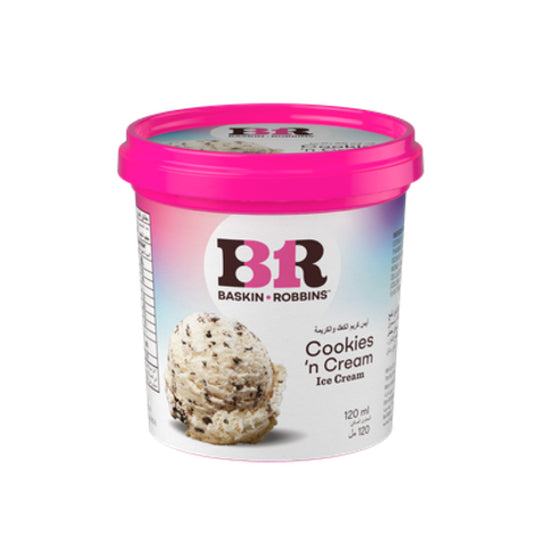 Br Cookies N Cream Ice Cream Cup 120 Ml