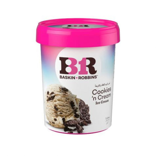 Br Cookies N Cream Ice Cream Cup 500 Ml