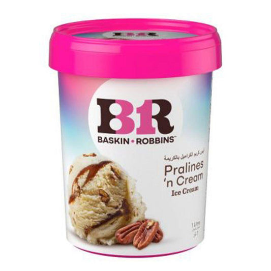 Br Pralines & Cream Ice Cream Cup 500 Ml