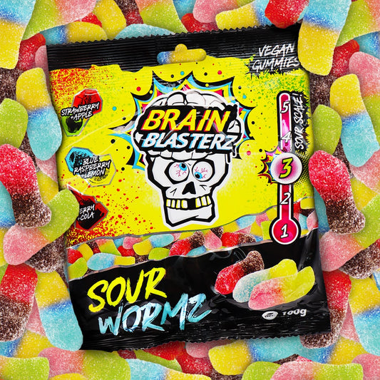 Brain Blasterz Sour Worms