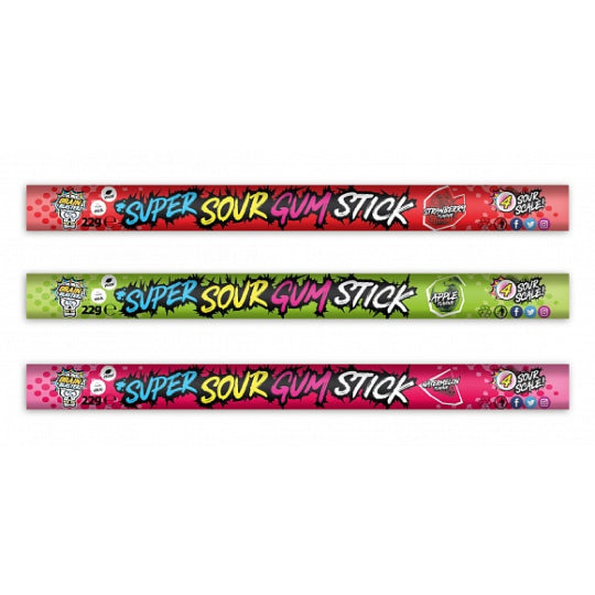 Brain Blazters Super Sour Gum Stick 22g