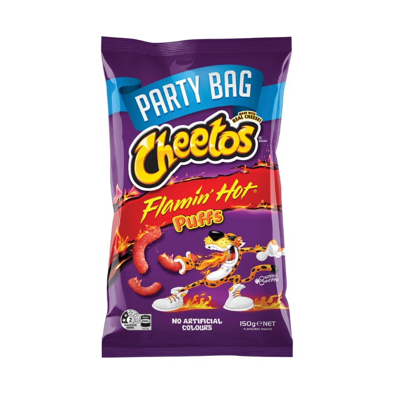 Cheetos Flamin Hot Puffs