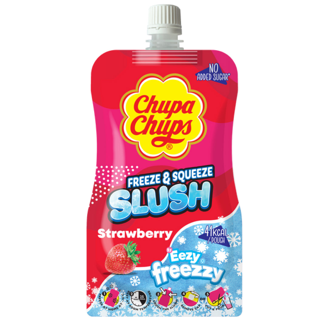 Chupa Chups Freeze & Squeeze Slush Strawberry