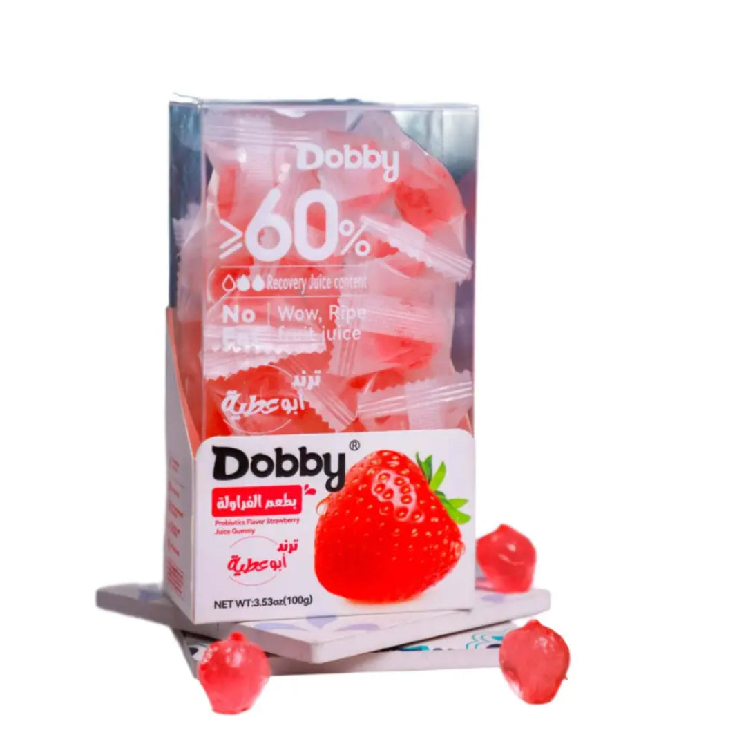 Dobby Probiotic Strawberry Juice Flv Gummy