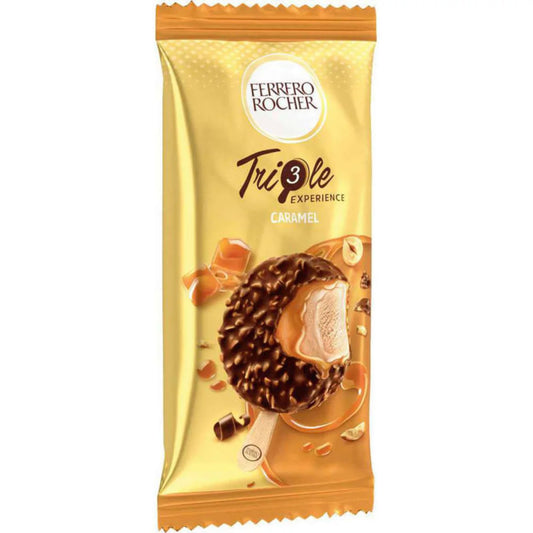 Ferrero Rocher Ice Cream Stick Triple Caramel