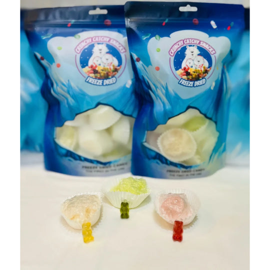 Freeze Dried Sour Gummy Bears 50g