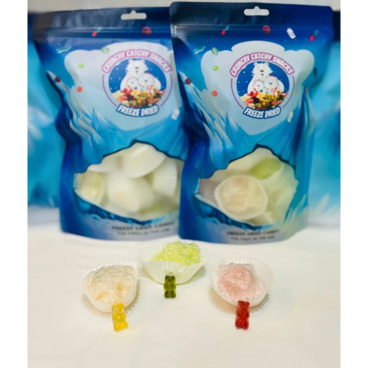 Freeze Dried Sour Gummy Bears 50g