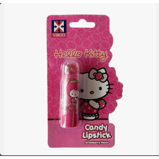 Hello Kitty Candy Lipstick W/strwaberry 6g
