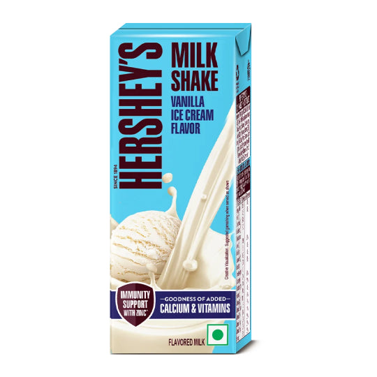 Hershey's Milk Shake Vanilla Ice Cream Flv 180ml