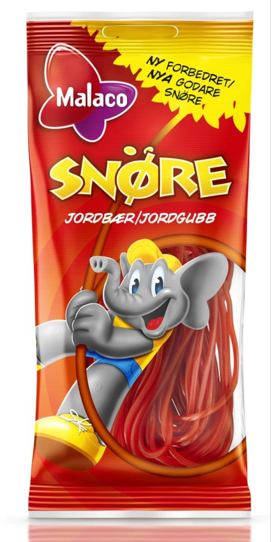 Malaco String Strawberry 94g