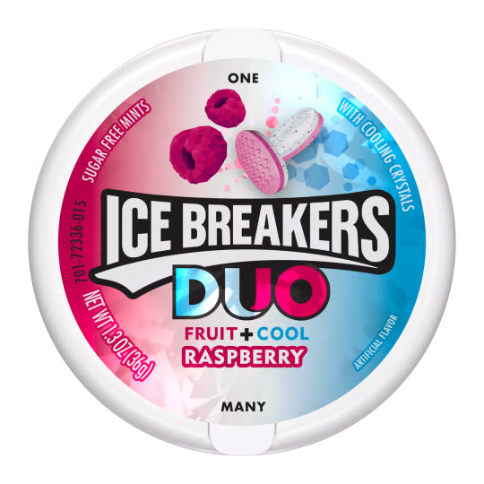 Ice Breakers Duo Fuit+cool Raspberry 36g