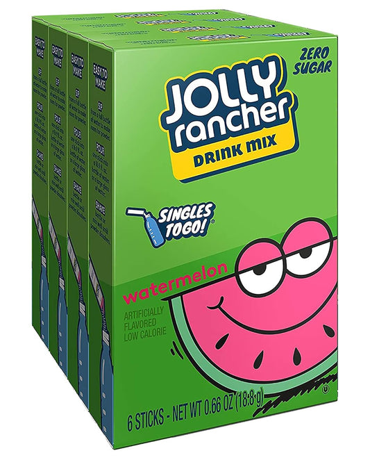 Jolly Ranchers Single To Go Watermelon