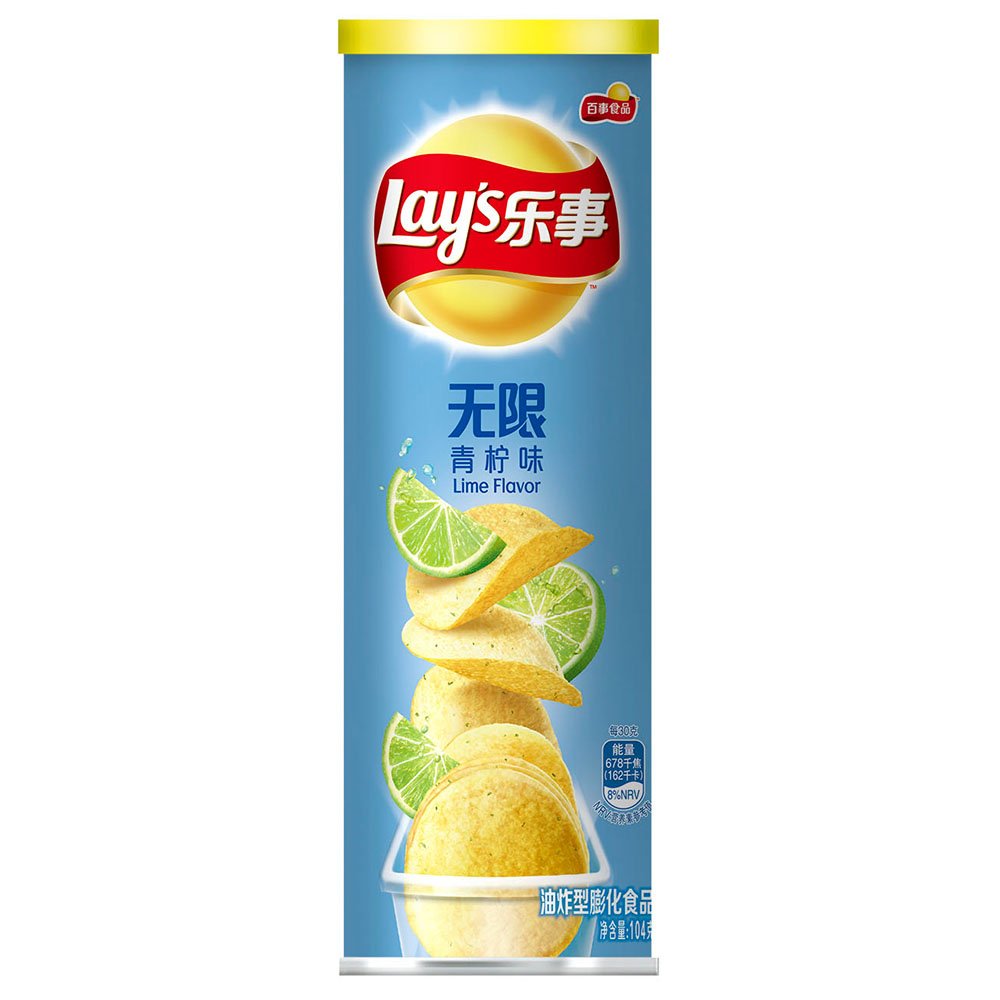 Lay's Lime Flv Can 90G