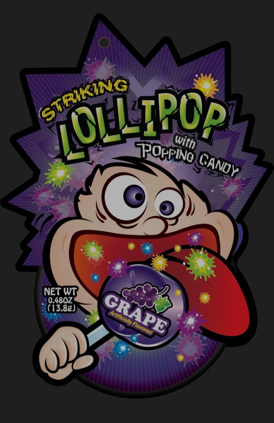 Lollipop Striking Grape