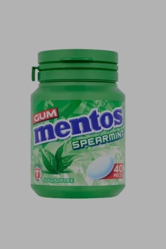 Mentos Bottle Spearmint Gum