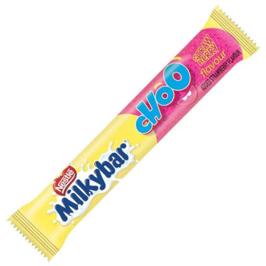 Milkybar Choo Strawberry 1 Box X 28 Pcs X 10g