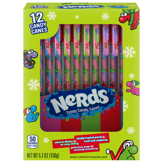 Nerds Candy Canes 5.3 Oz