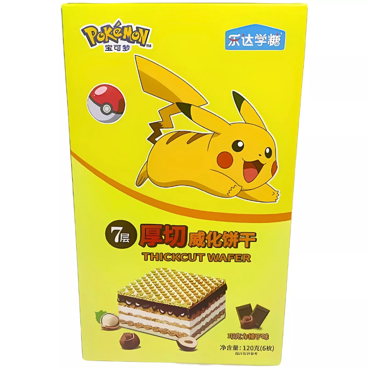 POKEMON THICKCUT WAFER HAZELNUT