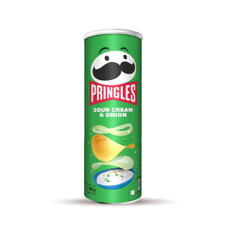 PRINGLES SOUR CREAM & ONION 165G