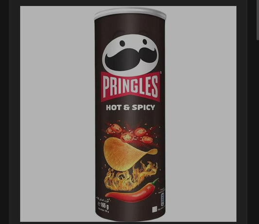 PRINGLE HOT & SPICY 165G