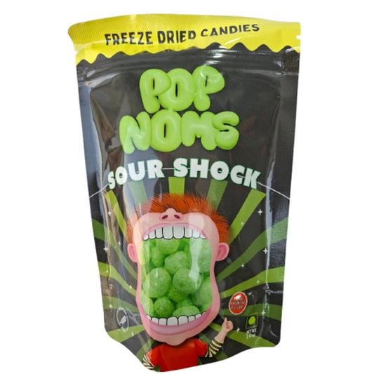 Pop Noms Sour Shock Freeze Dried Candies 40g