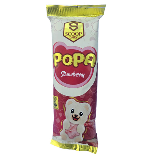 Popa Strawberry Ice Cream