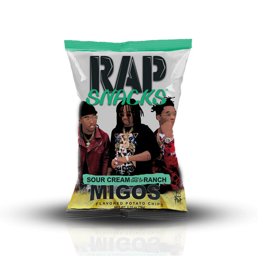 Rap Chips Sour Cream With A Dab Of Ranch Migos