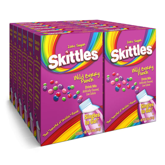 SKITTLES DRINK WILD BERRY PUNCH