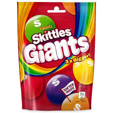 Skittles Giants 3x Bigger