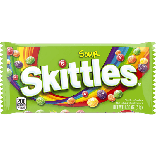 Skittles Sours Singles 1.8 Ounces