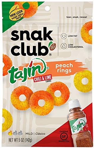 Snack Club - Tajin - Peach Rings - 5.0 oz