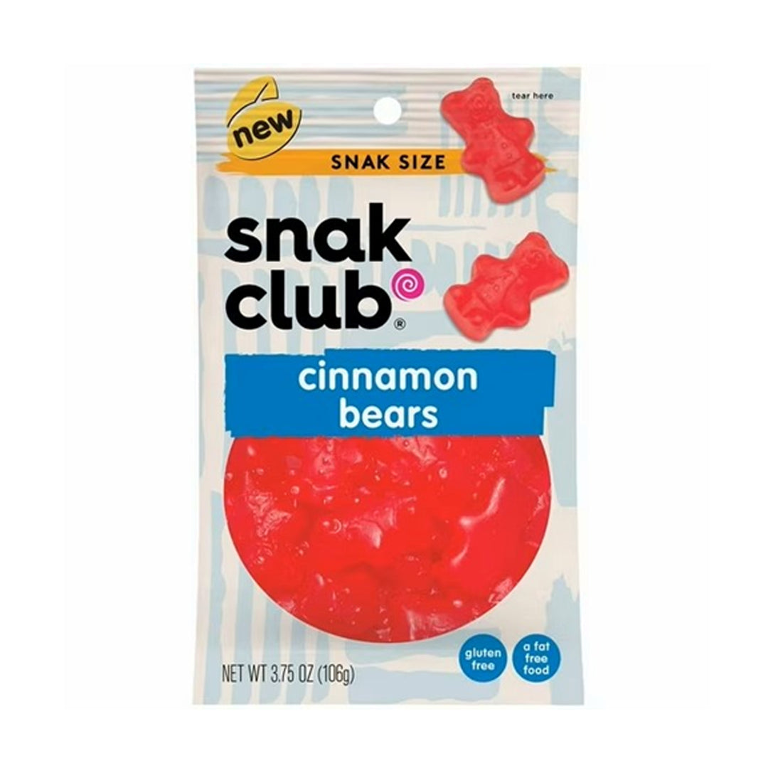 Snack Club Cinnamon Bears 106g