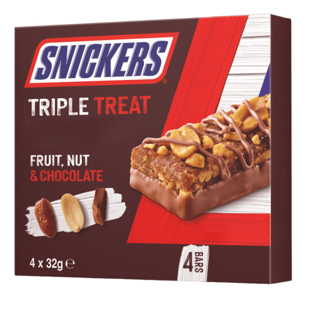 Snickers Triple Treat 4 Pack